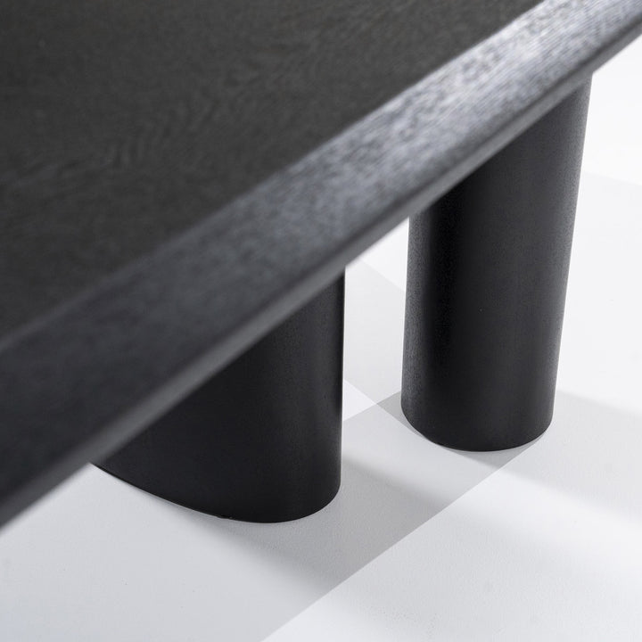 Eettafel Walter – eikenfineer zwart 300x120cm