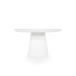 Rond Eettafel Elin – magnesium oxide & glasvezel wit 130cm