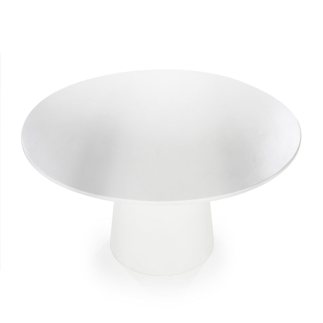 Rond Eettafel Elin – magnesium oxide & glasvezel wit 130cm