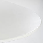 Rond Eettafel Elin – magnesium oxide & glasvezel wit 130cm