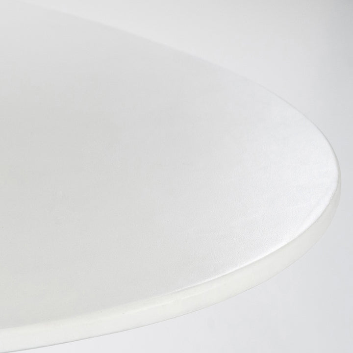 Rond Eettafel Elin – magnesium oxide & glasvezel wit 130cm