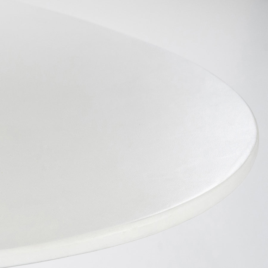 Rond Eettafel Elin – magnesium oxide & glasvezel wit 130cm