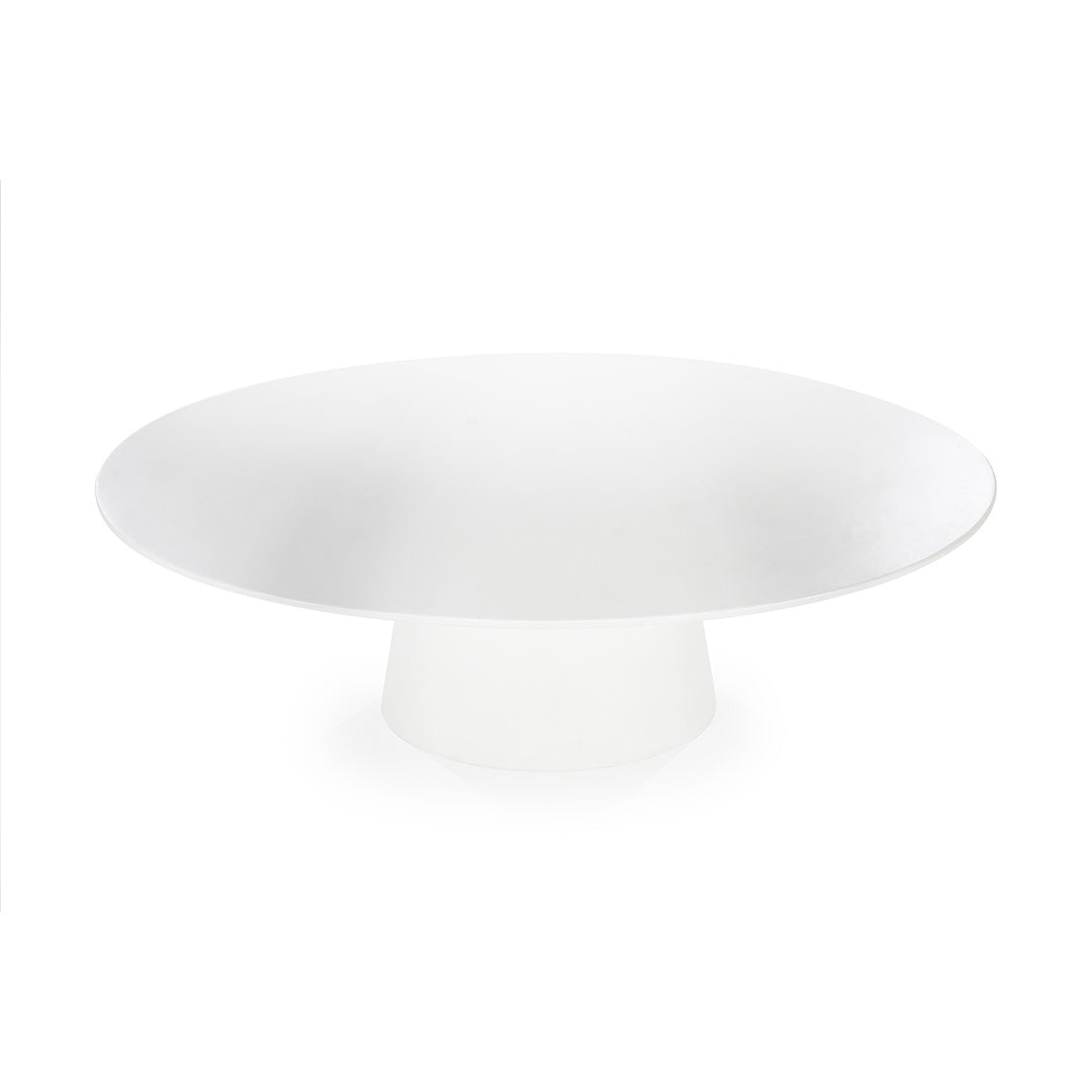 Ovaal Eettafel Elin – magnesium oxide & glasvezel wit 200cm