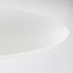 Ovaal Eettafel Elin – magnesium oxide & glasvezel wit 200cm