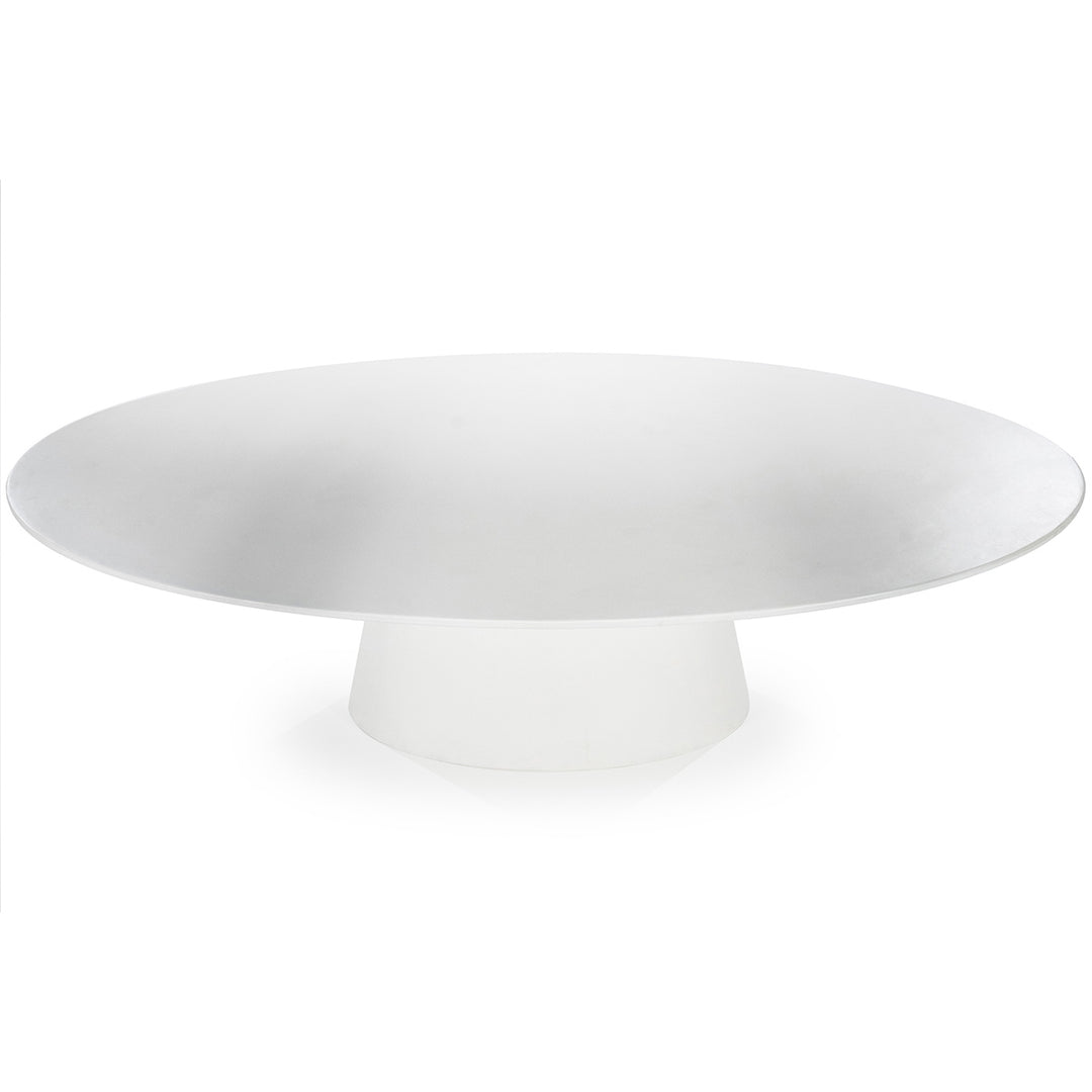 Ovaal Eettafel Elin – magnesium oxide & glasvezel wit 250cm