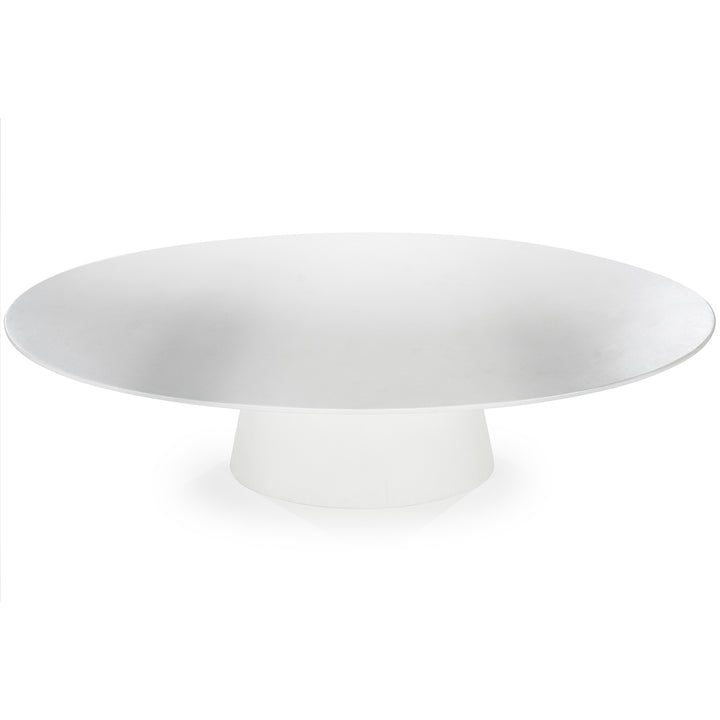 Ovaal Eettafel Elin – magnesium oxide & glasvezel wit 250cm