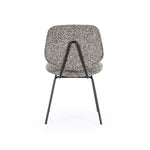Stoel Jon – stof & metaal taupe maywood
