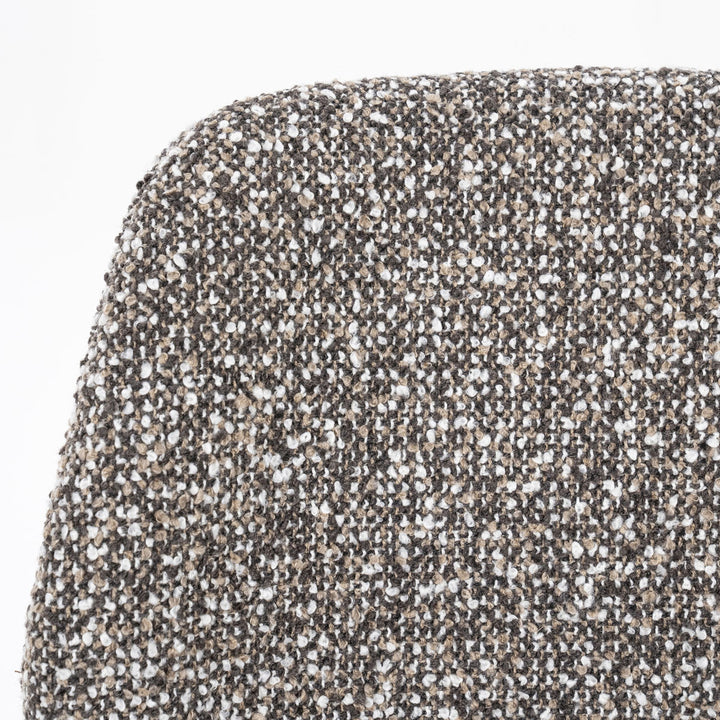 Stoel Jon – stof & metaal taupe maywood