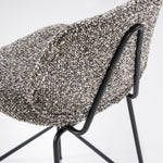 Barstoel Jon – stof & metaal taupe maywood