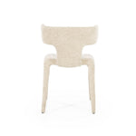 Stoel Dave – stof, metaal & hout taupe porto