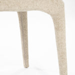 Stoel Dave – stof, metaal & hout taupe porto