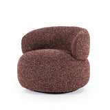 Fauteuil Maeve – stof & metaal rood maywood