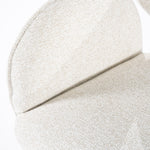 Stoel Rosalin – stof & metaal beige moon