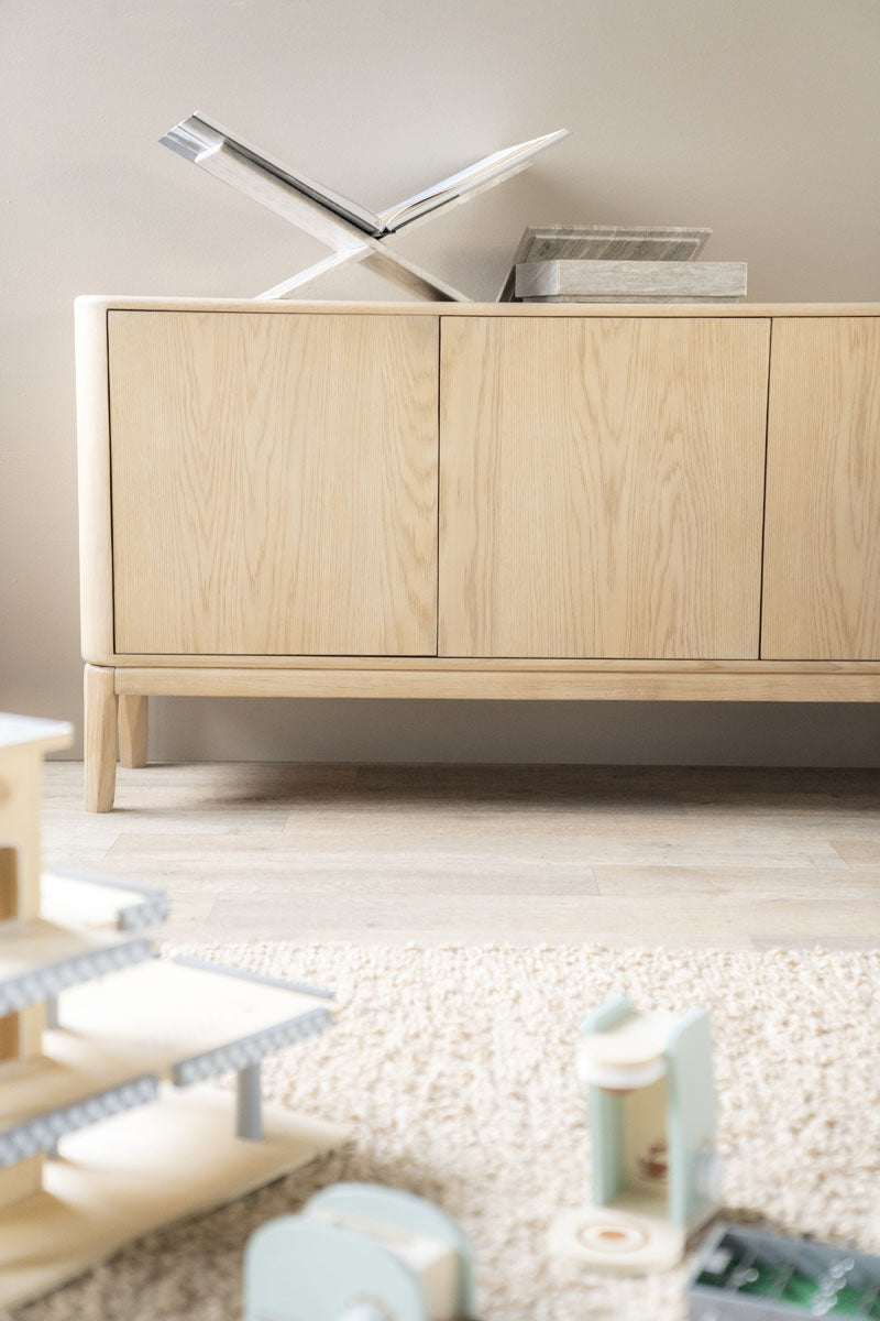 Dressoir Harvey – eikenhout & veneer naturel