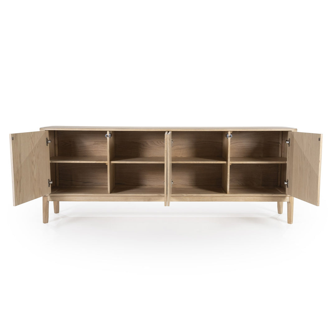 Dressoir Harvey – eikenhout & veneer naturel