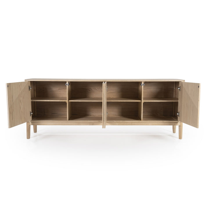 Dressoir Harvey – eikenhout & veneer naturel