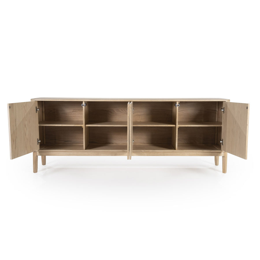 Dressoir Harvey – eikenhout & veneer naturel