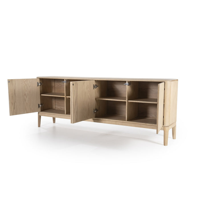 Dressoir Harvey – eikenhout & veneer naturel