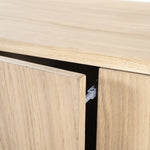 TV-meubel Harvey – eikenhout & veneer naturel 4 deuren