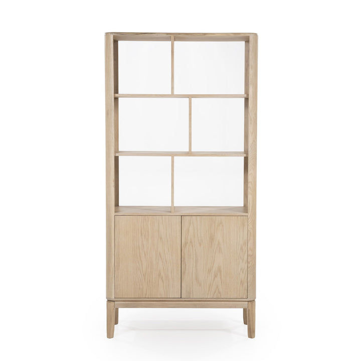 Boekenkast Harvey – eikenhout & veneer bruin