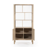 Boekenkast Harvey – eikenhout & veneer bruin
