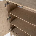 Boekenkast Harvey – eikenhout & veneer bruin