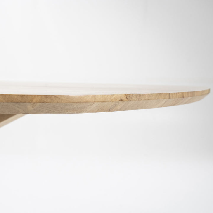 Eettafel Nikki – acaciahout naturel 280x100cm