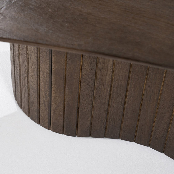Salontafel Jordy – mangohout bruin