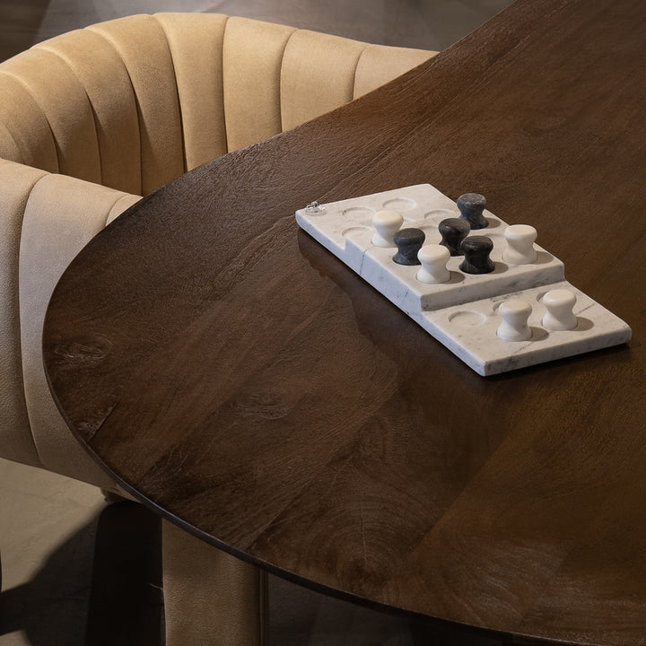 Eettafel Jordy – mangohout bruin 250x110cm