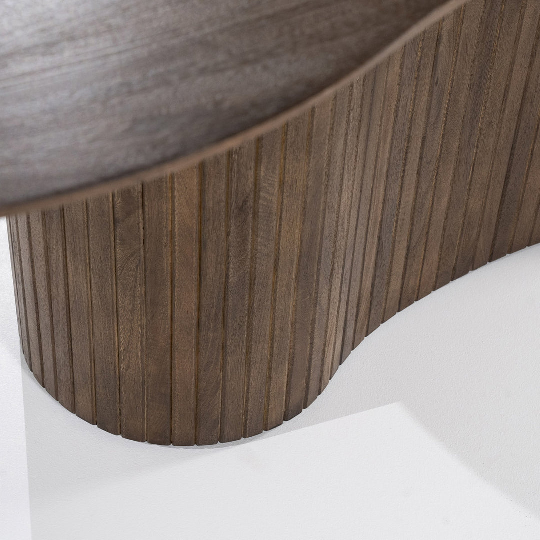Eettafel Jordy – mangohout bruin 250x110cm