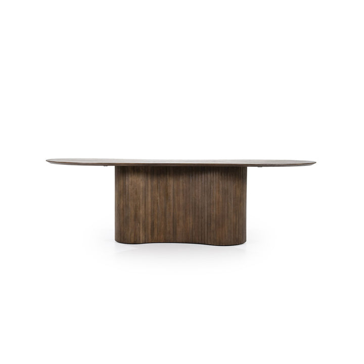 Eettafel Jordy – mangohout bruin 250x110cm