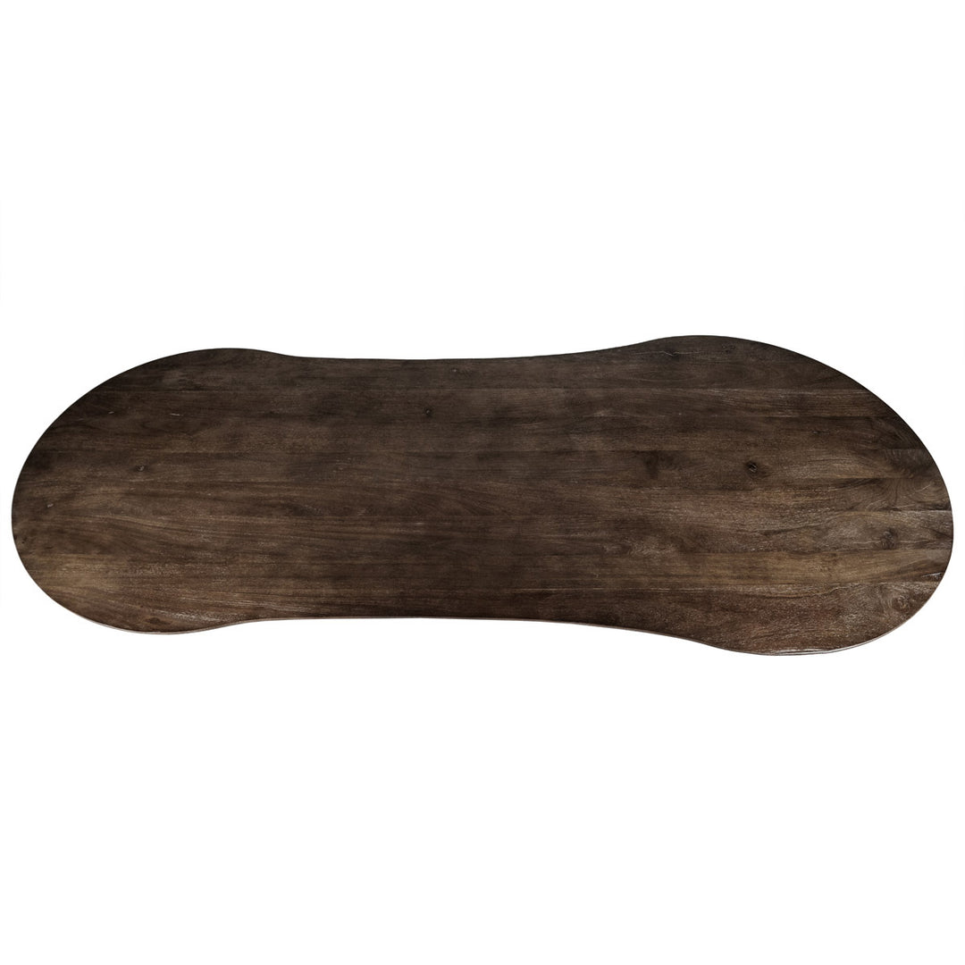 Eettafel Jordy – mangohout bruin 300x110cm