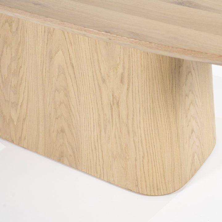 Eettafel Nola – eikenfineer naturel 200x110cm