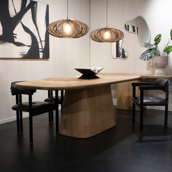 Eettafel Nola – eikenfineer naturel 250x110cm