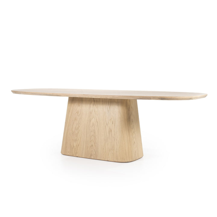 Eettafel Nola – eikenfineer naturel 250x110cm