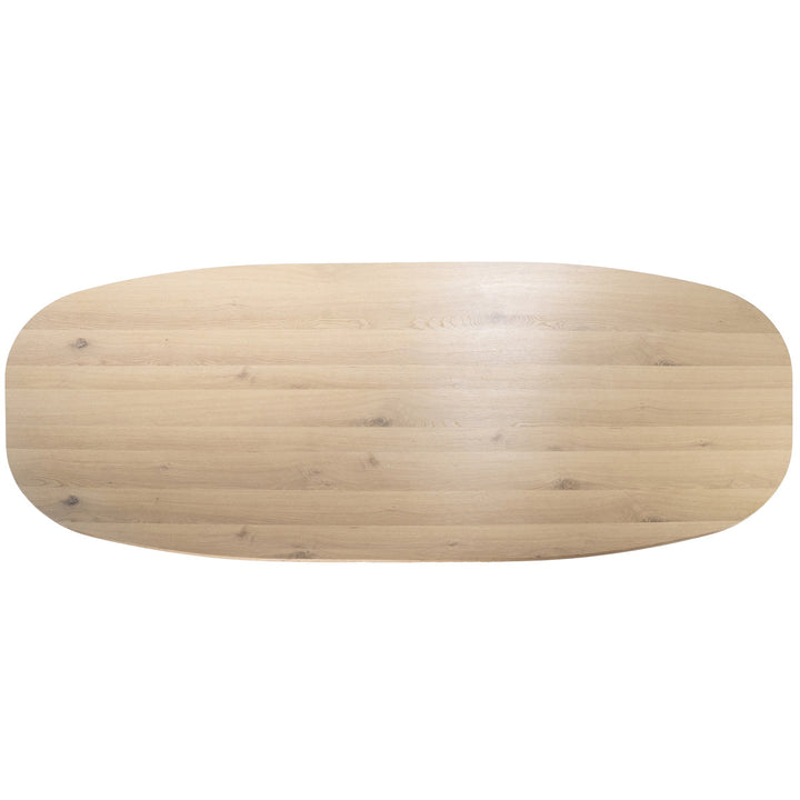 Eettafel Nola – eikenfineer naturel 300x110cm