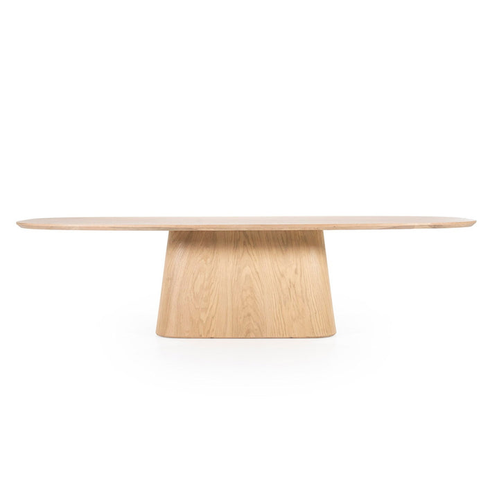 Eettafel Nola – eikenfineer naturel 300x110cm