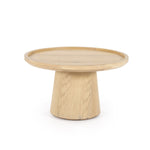Salontafel Leia – eikenfineer naturel 66x66x39cm