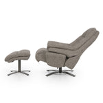 Fauteuil Caleb – stof & ijzer taupe salerno