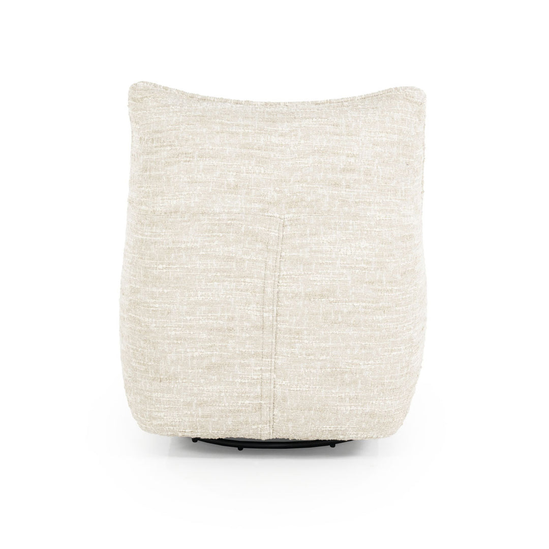 Fauteuil Loys – stof, hout & metaal beige barkley