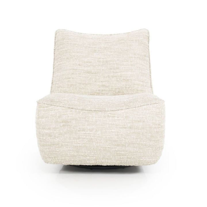 Fauteuil Loys – stof, hout & metaal beige barkley