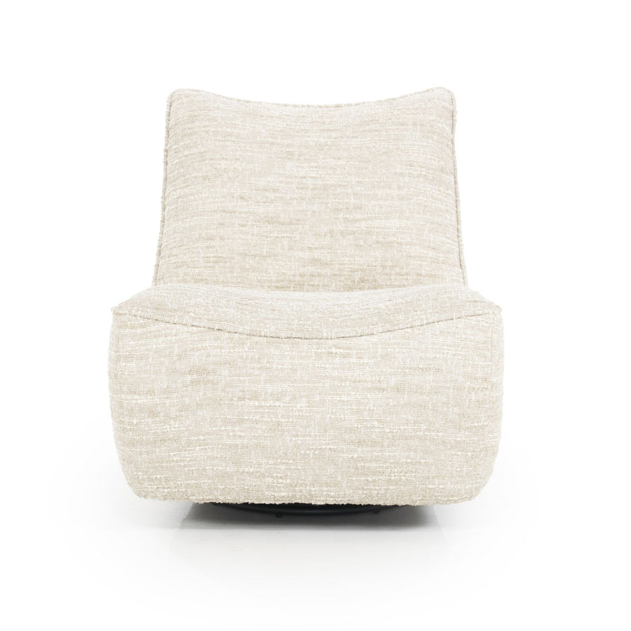 Fauteuil Loys – stof, hout & metaal beige barkley