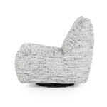 Fauteuil Loys – stof, hout & metaal grijs barkley