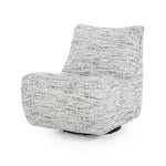 Fauteuil Loys – stof, hout & metaal grijs barkley