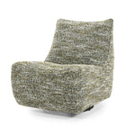Fauteuil Loys – stof, hout & metaal groen barkley