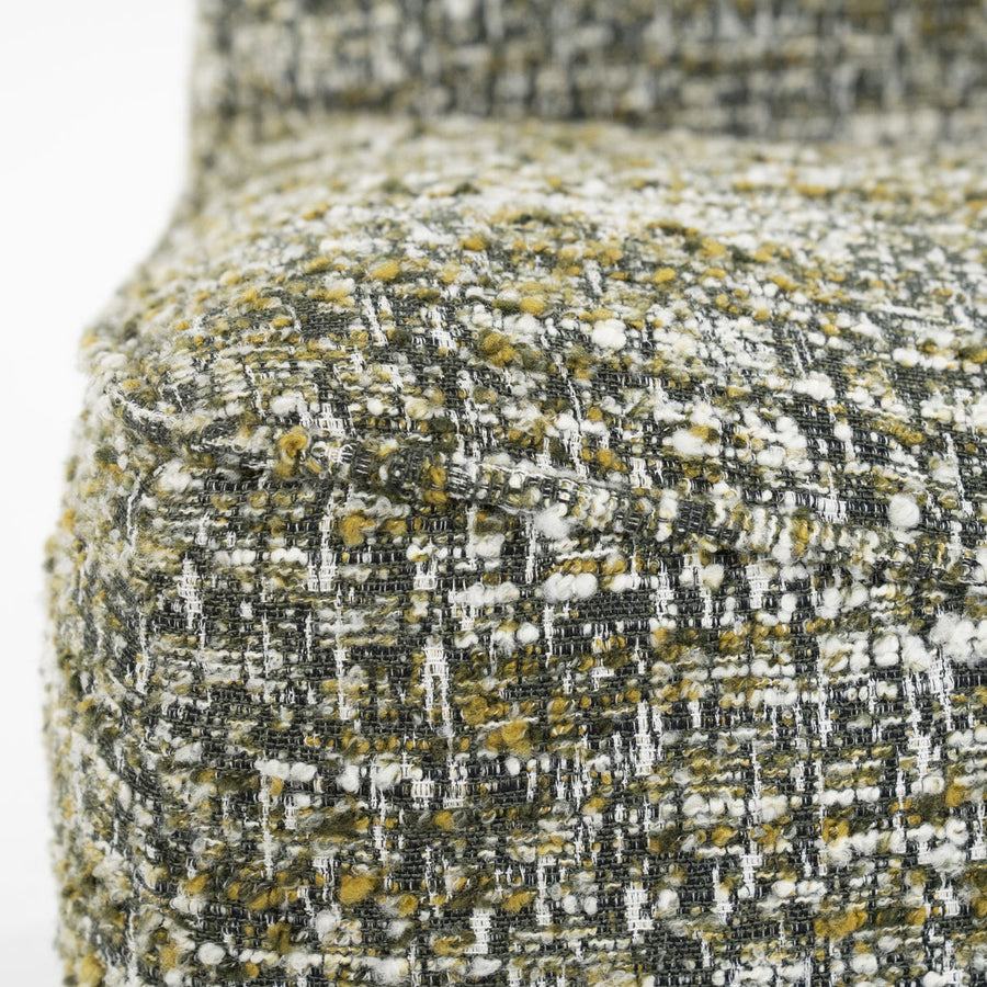 Fauteuil Loys – stof, hout & metaal groen barkley
