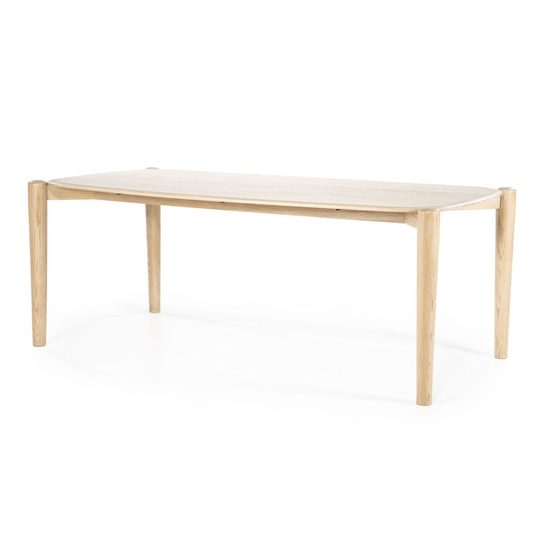 Eettafel Selbu – eikenhout naturel 200x100cm