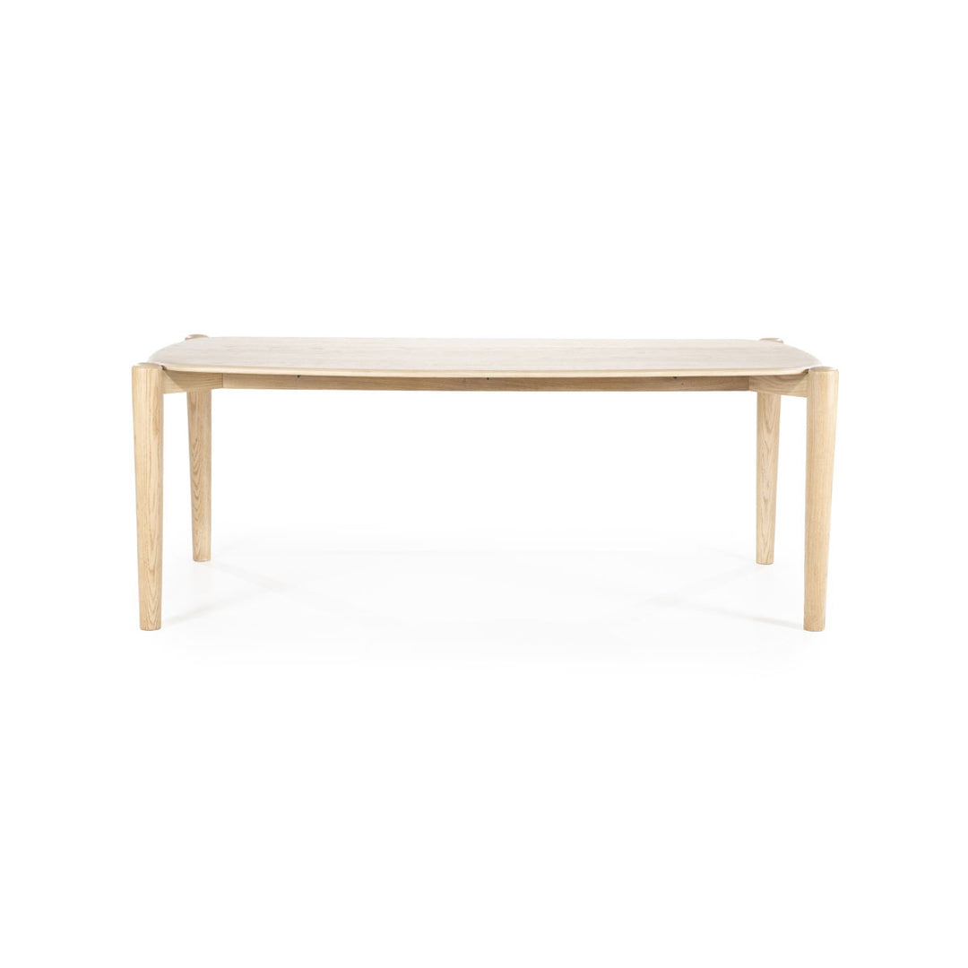 Eettafel Selbu – eikenhout naturel 200x100cm