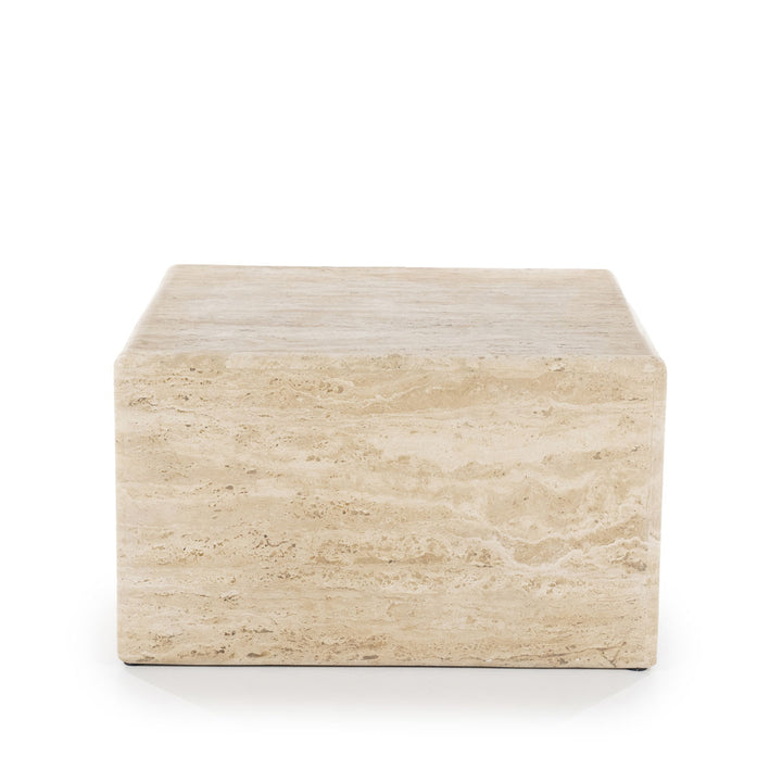Salontafel Donta – travertin bruin