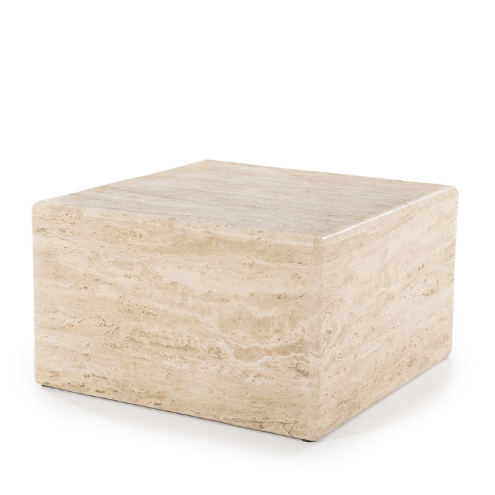Salontafel Donta – travertin bruin